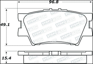 StopTech Street Brake Pads