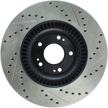 Load image into Gallery viewer, StopTech Sport Drilled &amp; Slotted Rotor - Front Right
