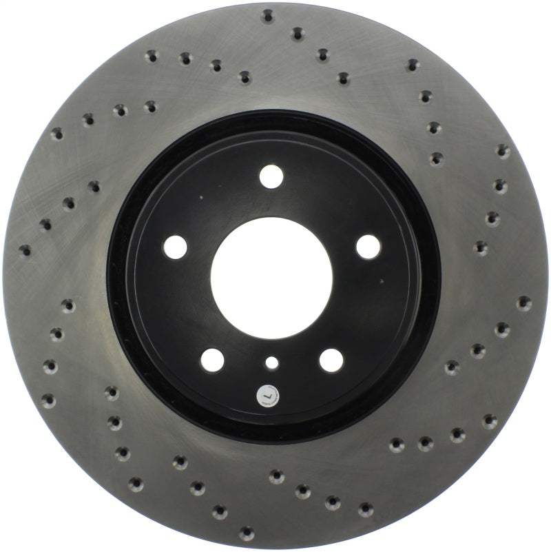 StopTech 11/05+ Infinity FX 35/45 SportStop Drilled Front Left Rotor