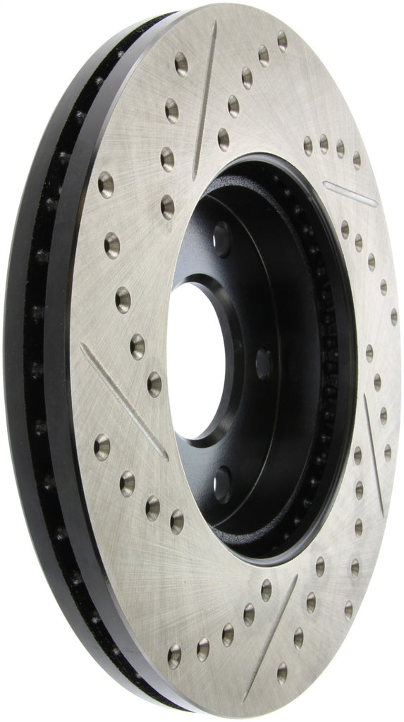 StopTech 06-09 Chevrolet HHR Slotted & Drilled Front Left Rotor