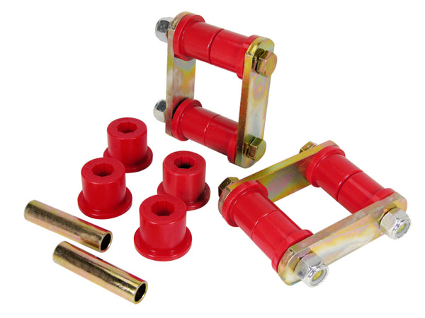 Prothane 70-74 AMC AMX/Javelin HD Spring & Shackles Bushings - Red ...