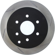Load image into Gallery viewer, StopTech Power Slot 05-09 Nissan Frontier/ Xterra Slotted Left Rear Rotor