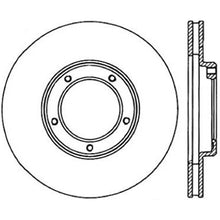 Load image into Gallery viewer, StopTech Power Slot 95-04 Toyota Tacoma 5 Lugs Front Right Slotted CRYO Rotor
