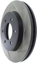 Load image into Gallery viewer, StopTech Power Slot 04-09 Ford F150 4WD 6 Lug Front Left Slotted Rotor