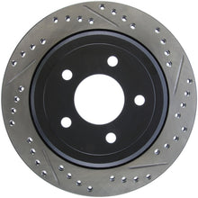 Load image into Gallery viewer, StopTech 03-09 Ford Crown Vic / 03-09 Mercury Grand Marquis Rear Left Slotted &amp; Drilled Rotor