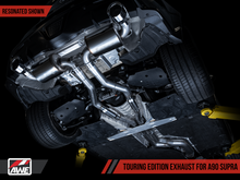 Load image into Gallery viewer, AWE Tuning 2020 Toyota Supra A90 Resonated Touring Edition Exhaust - 5in Chrome Silver Tips