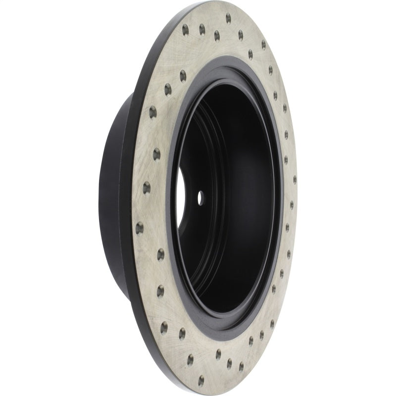 StopTech  02-17 Nissan Altima Cryo Sport Drilled Vented 1-Piece Rear Passenger Side Brake Rotor