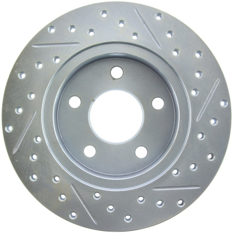 StopTech Select Sport 04-12 Chevy Malibu Right Slotted & Drilled Sport Brake Rotor - Rear