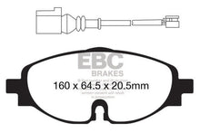 Load image into Gallery viewer, EBC 14+ Audi A3 1.8 Turbo Greenstuff Front Brake Pads