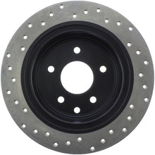 Load image into Gallery viewer, StopTech SportStop 02-09 Nissan Altima / 04-08 Maxima / 07-09 Sentra Drilled Rear Left Rotor