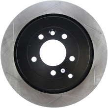 Load image into Gallery viewer, StopTech Power Slot 10-12 Land Rover LR4 / 06-09 Range Rover Sport S/C Left Rear Slotted Rotor