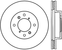 Load image into Gallery viewer, StopTech Cyro Slotted Sport Brake Rotor - Front Left