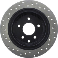Load image into Gallery viewer, StopTech 02-17 Nissan Altima Sport Drilled Vented 1-Piece Rear Driver Side Brake Rotor