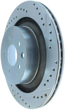 Load image into Gallery viewer, StopTech Select Sport 08-13 Infiniti G37 Slotted and Drilled Left Rear Brake Rotor
