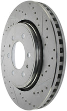 Load image into Gallery viewer, StopTech 07-17 Lincoln Navigator / Ford Expedition Sport Slotted &amp; Drilled Left Front Brake Rotor