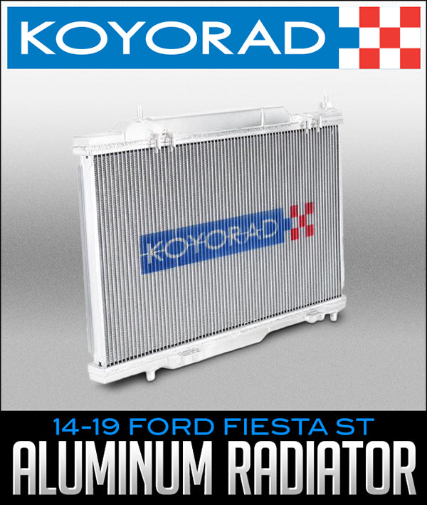 Koyo 14-19 Ford Fiesta ST 36mm Hyper Core + NFLO Triple Pass Radiator