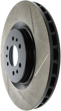 Load image into Gallery viewer, StopTech Power Slot 06-10 Cadillac Seville STS/SLS / 04-07 CTS V Front Left Slotted Rotor
