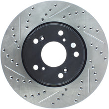 Load image into Gallery viewer, StopTech 09-10 Acura TSX/ 08-10 Honda Accord Coupe Right Front Slotted &amp; Drilled Rotor