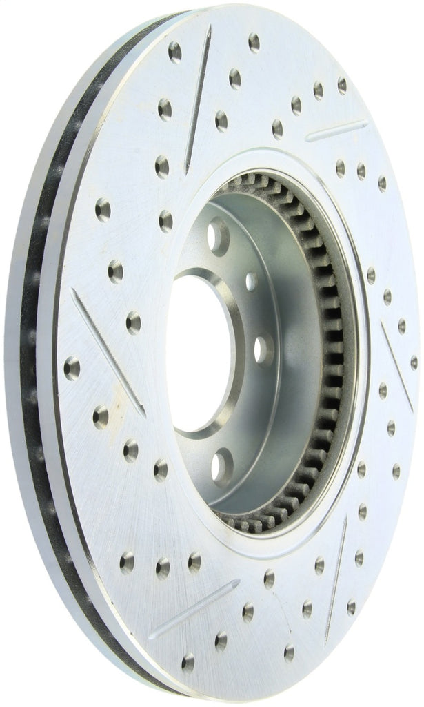 StopTech Select Sport 06-13 Mazda 6 Slotted & Drilled Vented Left Front Brake Rotor
