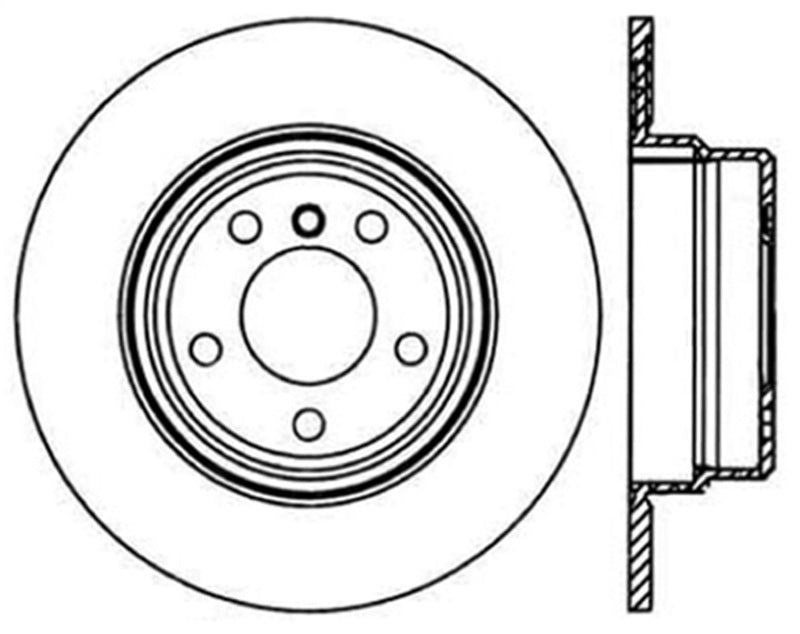 StopTech Drilled Sport Brake Rotor