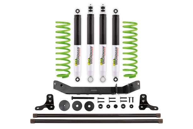 IRONMAN 4x4: Nitro Gas 2" Suspension Lift Kit Suited for Toyota 100 Series Land Cruiser/Lexus LX470 - Stage 2