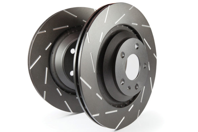EBC 2007-2011 Mercedes-Benz G55 AMG 5.4L Supercharged USR Slotted Rear Rotors