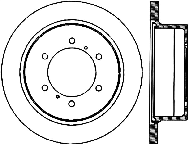 StopTech Drilled Sport Brake Rotor