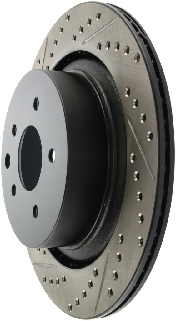 StopTech 07-08 Infiniti G35 / 08-09 G37 SportStop Slotted & Drilled Rear Right Rotor