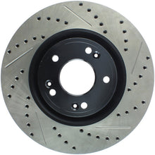 Load image into Gallery viewer, StopTech Sport Drilled &amp; Slotted Rotor - Front Left