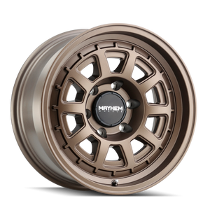 Mayhem 8303 Voyager 18x9 / 8x170 BP / 0mm Offset / 125.2mm Hub Dark Bronze Wheel