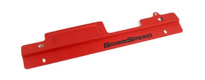 GrimmSpeed 02-07 Subaru Impreza/WRX / 04-07 STI Radiator Shroud w/Tool Tray - Red