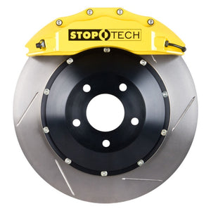 StopTech 2006 BMW 330CI / 09-16 BMW Z4 Front BBK w/ Yellow ST-60 Calipers Slotted 355x32mm Rotor