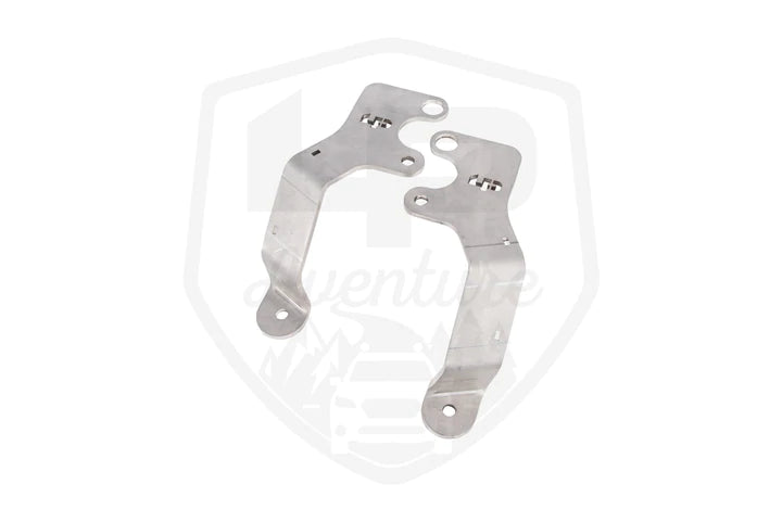 LP Aventure Hood light brackets (Pair) - 2019+ Forester / 2020-2022 Outback Powdercoated