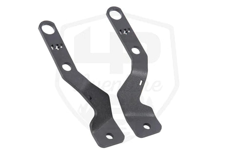 LP AVENTURE - HOOD LIGHT BRACKETS (PAIR) - 2016-2018 TOYOTA RAV4 - Powdercoated