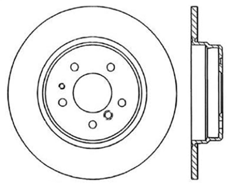 StopTech Drilled Sport Brake Rotor
