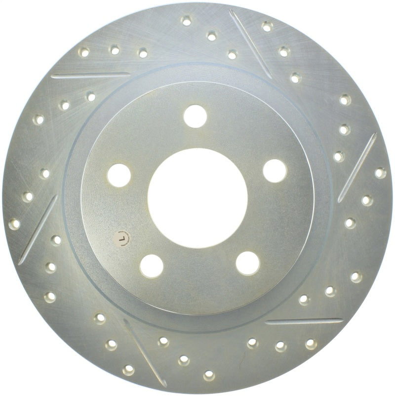 StopTech Select Sport Drilled & Slotted Rotor - Front Right