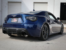 Load image into Gallery viewer, aFe Takeda Exhaust Axle-Back 13-15 Scion FRS / Subaru BRZ 304SS Black Dual Tips Exhaust