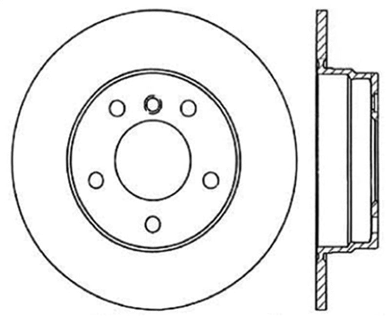 StopTech Drilled Sport Brake Rotor