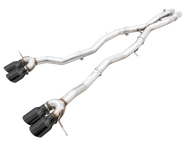 AWE Tuning Track Edition Cat-Back Exhaust for BMW G8X M3/M4 - Diamond Black Tips