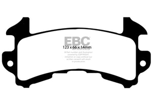 EBC 79-85 Buick Riviera (Fwd) 3.8 Turbo Orangestuff Rear Brake Pads