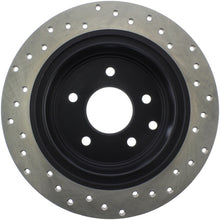 Load image into Gallery viewer, StopTech SportStop 02-09 Nissan Altima / 04-08 Maxima / 07-09 Sentra Drilled Rear Right Rotor
