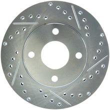 Load image into Gallery viewer, StopTech Select Sport Drilled &amp; Slotted Rotor - Rear Left
