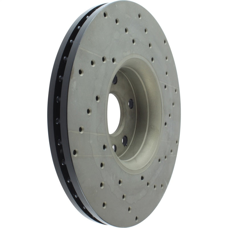 StopTech 10-15 Volvo XC60 Sportstop Drilled Right Front Cryo Rotor