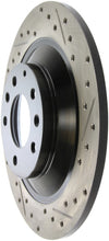 Load image into Gallery viewer, StopTech 06-07 Mazda Tribute 6 Slotted &amp; Drilled Left Rear Rotor
