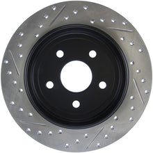 Load image into Gallery viewer, StopTech 06-10 Jeep Commander / 06-10 Gr Cherokee (Exc SRT-8) Slotted &amp; Drilled Rear Left Rotor