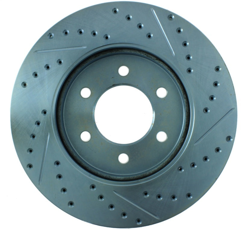 StopTech 02-06 Ford Expedition / 02-06 Lincoln Navigator Sport Slotted & Drilled Front Right Rotor
