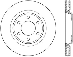 StopTech Slotted Sport Brake Rotor
