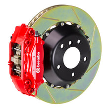 Load image into Gallery viewer, Brembo 22+ GR86 Rear GT BBK 4 Piston Cast 345x28 2pc Rotor Slotted Type1-Red