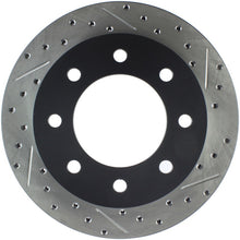 Load image into Gallery viewer, StopTech 00-08 Chevy Avalanche Slotted &amp; Drilled Left Rear Rotor