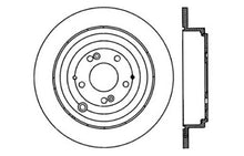 Load image into Gallery viewer, StopTech 01-02 Acura MDX SportStop Slotted &amp; Drilled Left Rear Rotor